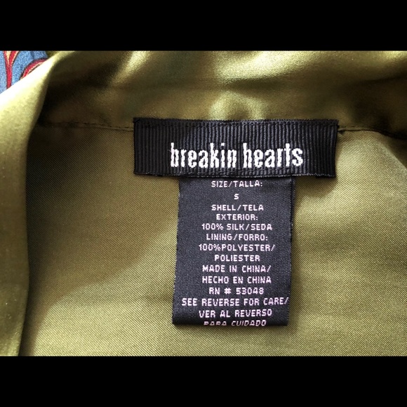 Silk floral skirt - Picture 7 of 7